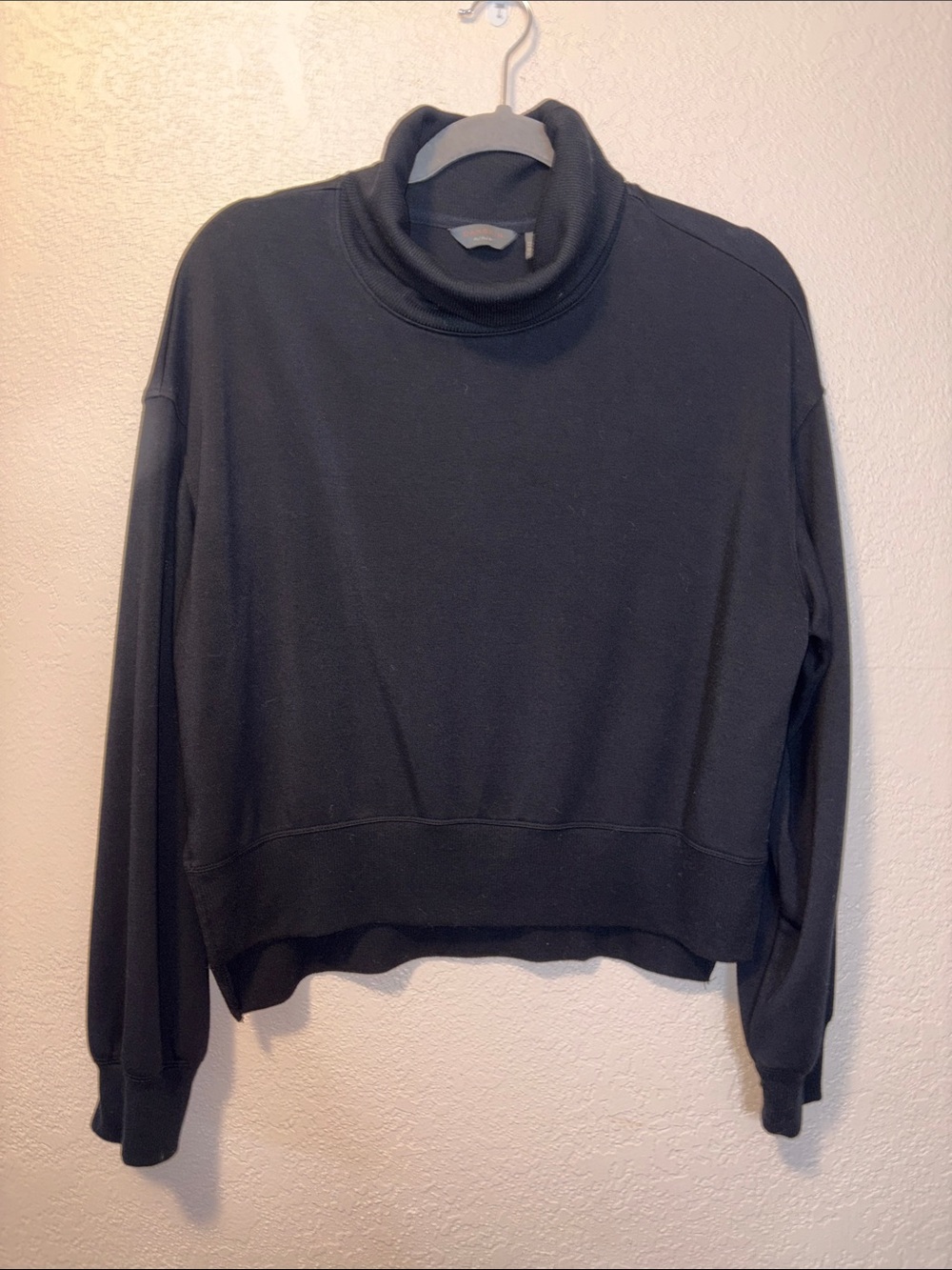Danskin Black Loose Turtleneck Sweater Medium